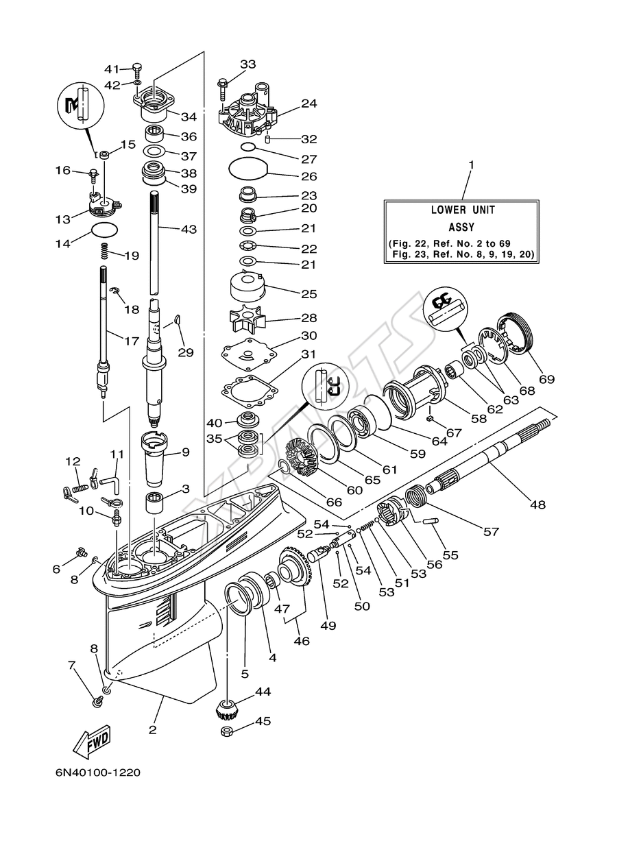 LOWER CASING DRIVE 1